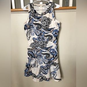 White House Black Market Dress -Beautiful Details - Size 8